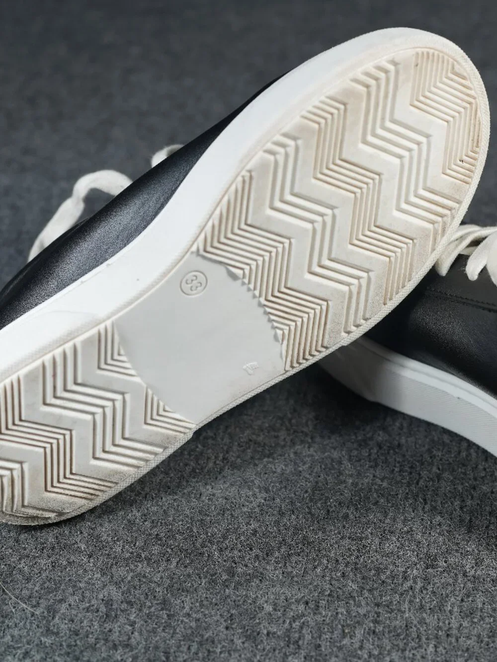MM6 Maison Margiela Low Sneakers Leather Kids Boy Size 2Y